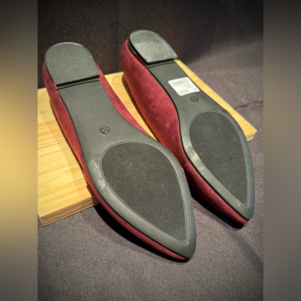 NWT-Cato Merlot/Burgundy Color Women’s Flats. Size 10 - Picture 11 of 16
